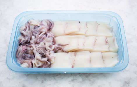 Patagonski lignji očiščeni